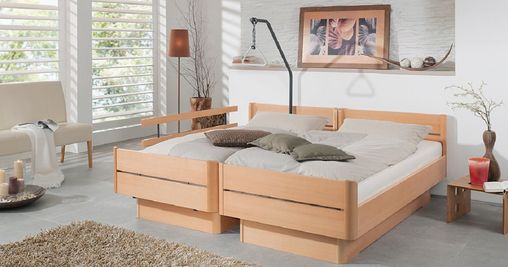 Link zur Seite Holzbett Bern Duobett Classic